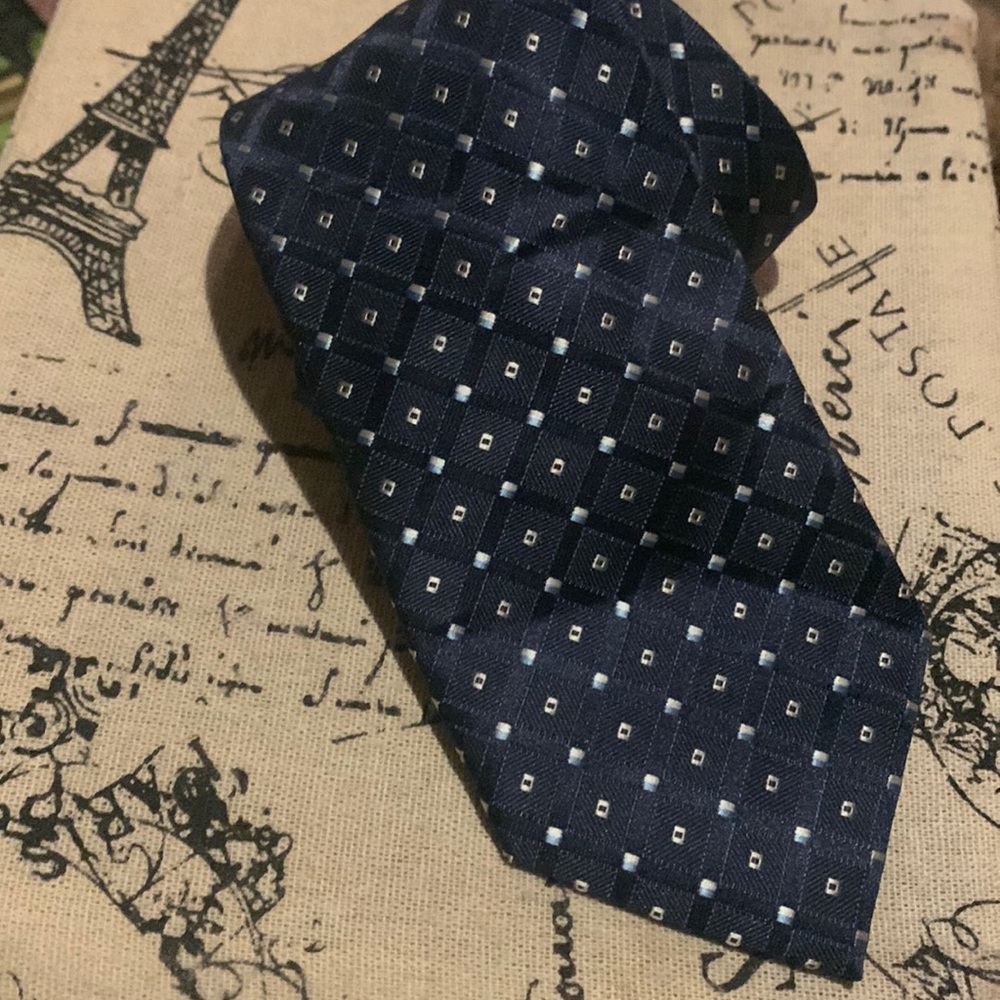 JONES NEW YORK Men’s Navy Multi Tie